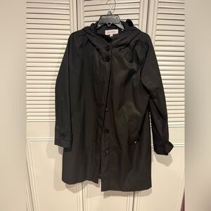 Calvin Klein Black Trench Coat